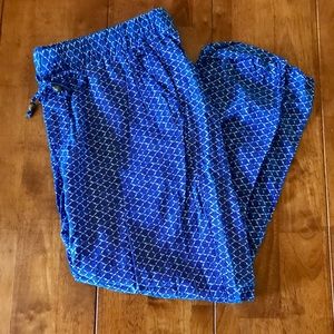 Patterned Jogger Capris